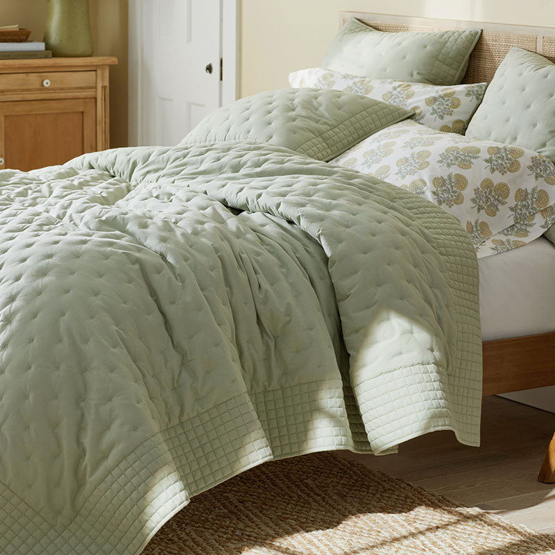 Pintuck Quilted Sham