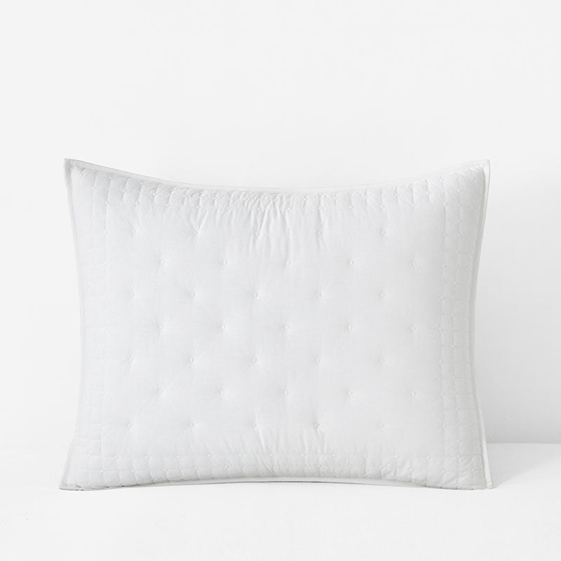 Pintuck Quilted Sham