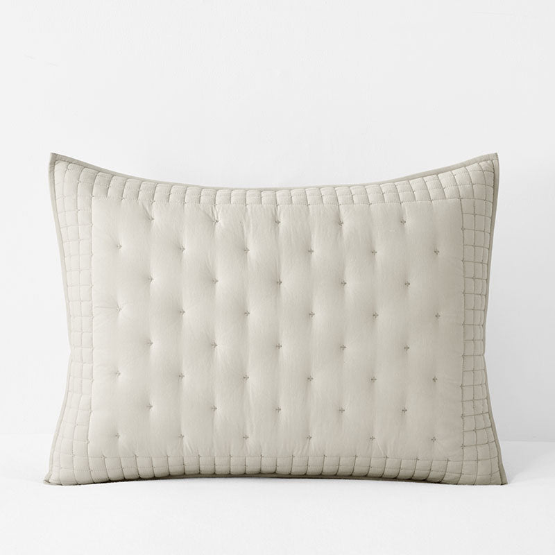 Pintuck Quilted Sham
