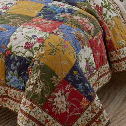 Aaliyah Patchwork Quilted Sham