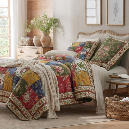 Aaliyah Patchwork Quilted Sham