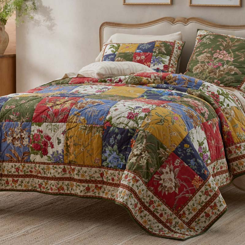 Aaliyah Patchwork Quilted Sham