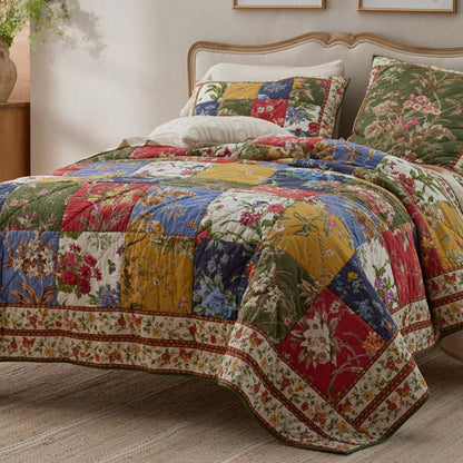 Aaliyah Patchwork Quilted Sham