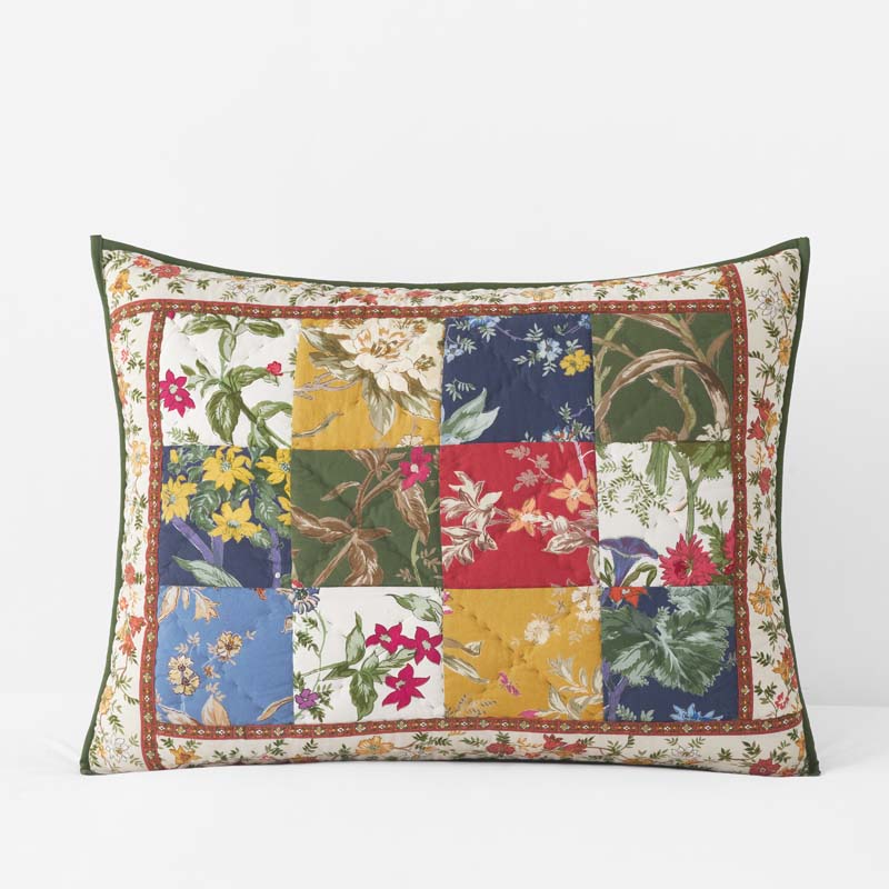 Aaliyah Patchwork Quilted Sham