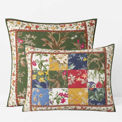 Aaliyah Patchwork Quilted Sham