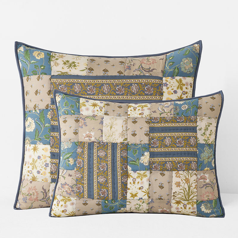 Dorothea Patchwork Quilted Sham