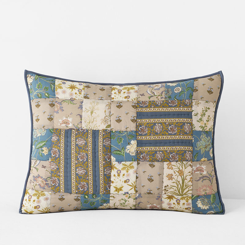 Dorothea Patchwork Quilted Sham