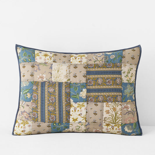 Dorothea Patchwork Quilted Sham