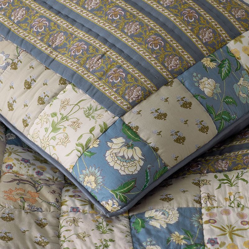Dorothea Patchwork Quilted Sham