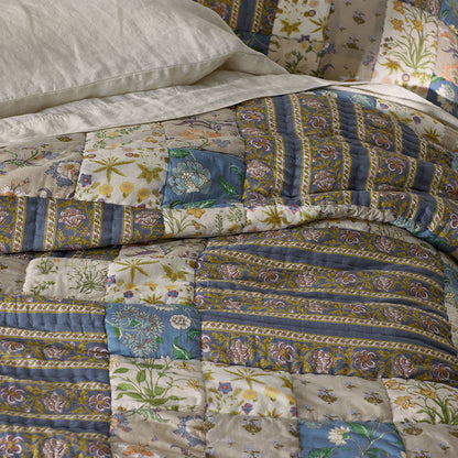 Dorothea Patchwork Quilted Sham