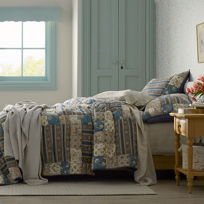 Dorothea Patchwork Quilted Sham