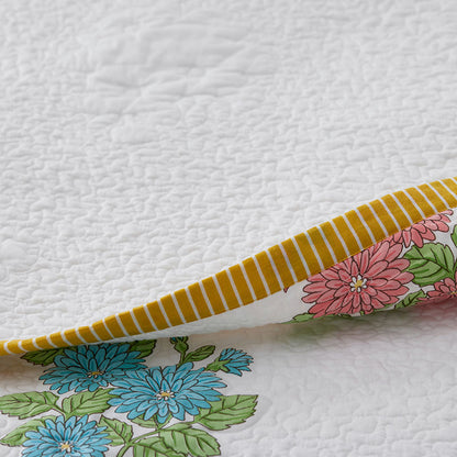 Lily Garden Quilted Sham