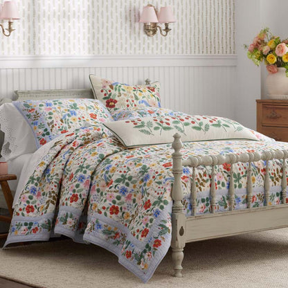 Strawberry Fields Quilted Sham
