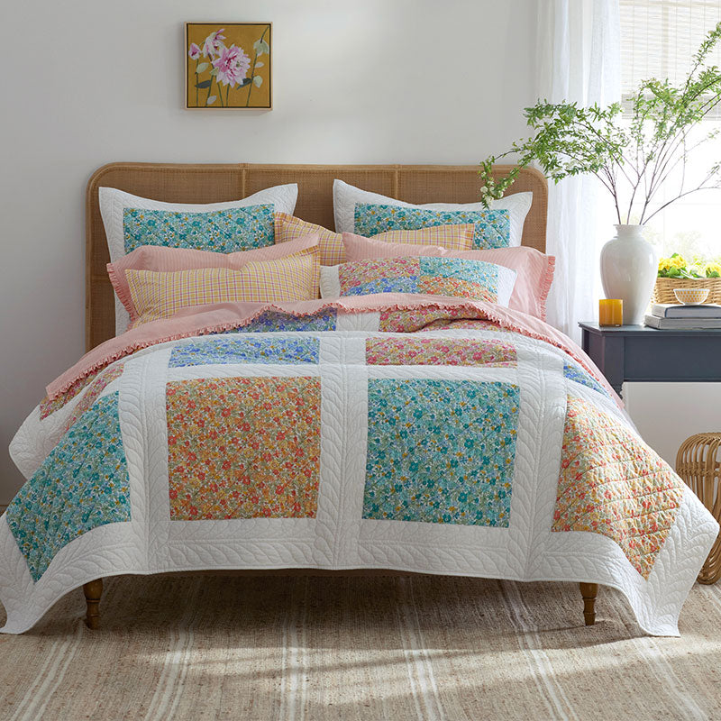 Brenna Patchwork Quilted Sham