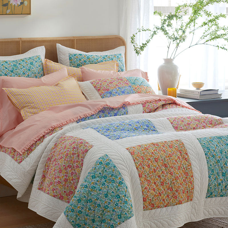 Brenna Patchwork Quilted Sham