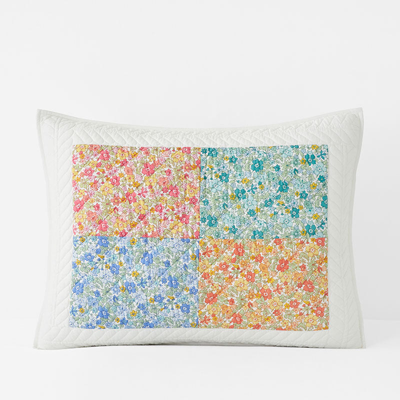Brenna Patchwork Quilted Sham