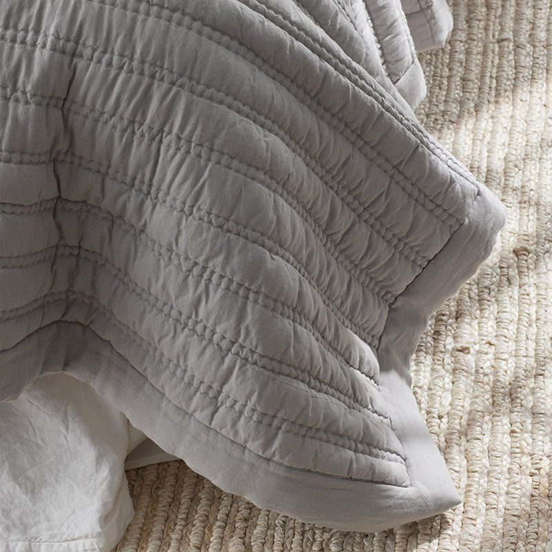Premium Breathable Washed Linen Solid Quilt