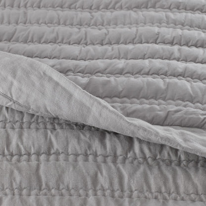 Premium Breathable Washed Linen Solid Quilt
