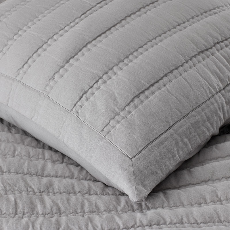 Premium Breathable Washed Linen Solid Quilt