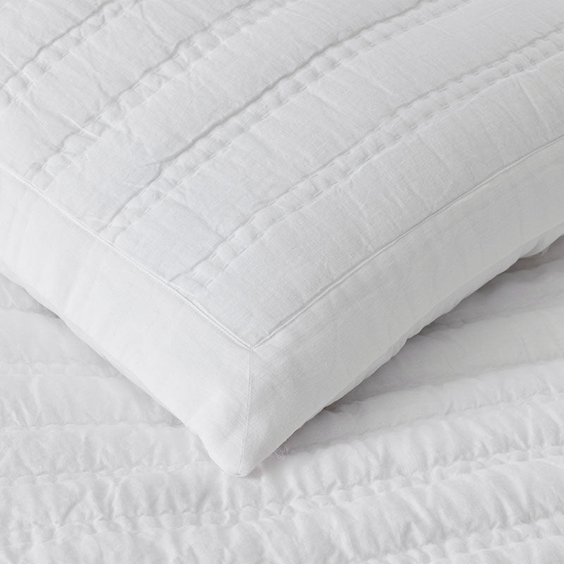Premium Breathable Washed Linen Solid Quilt