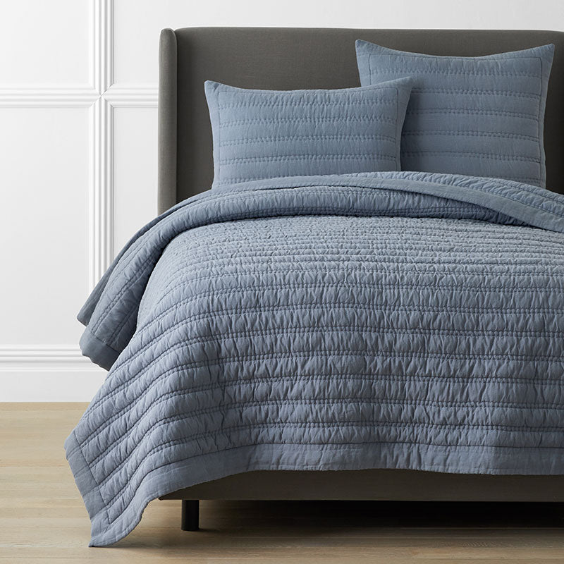 Premium Breathable Washed Linen Solid Quilt