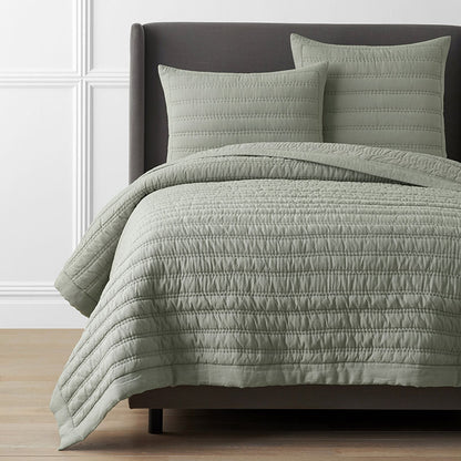 Premium Breathable Washed Linen Solid Quilt