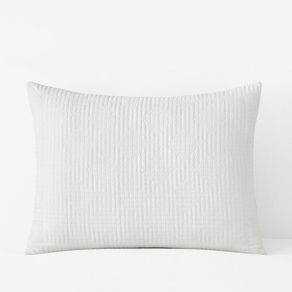 Premium Smooth Cotton Sateen Solid Quilted Sham