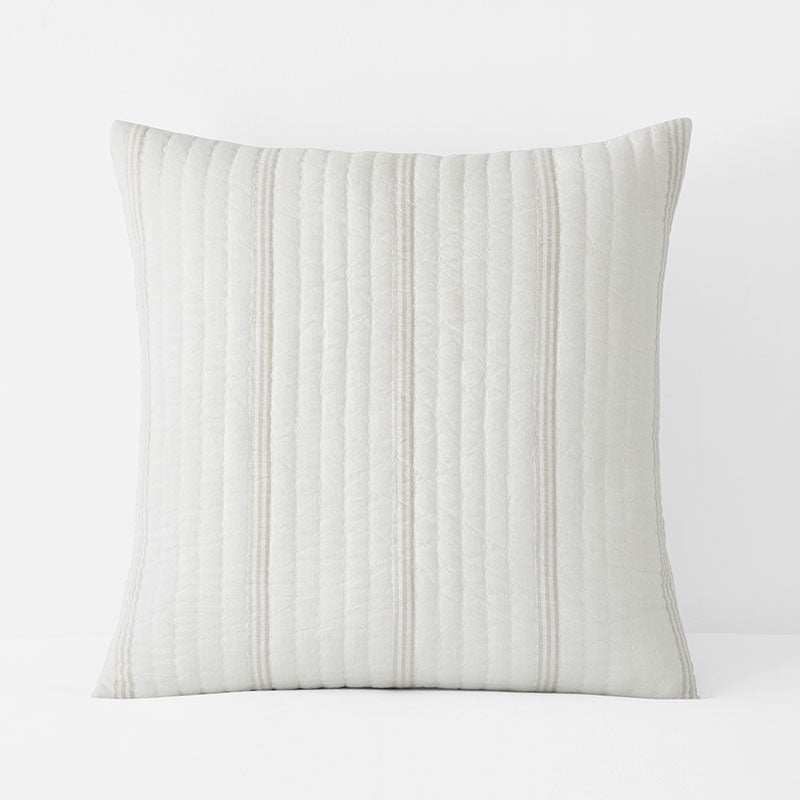 Stripe Quilted Sham