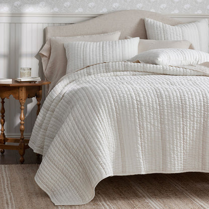 Stripe Quilted Sham