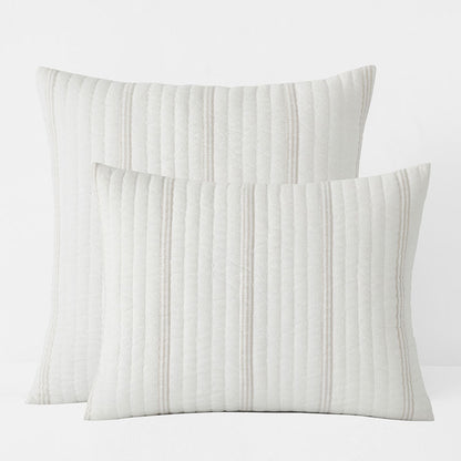 Stripe Quilted Sham