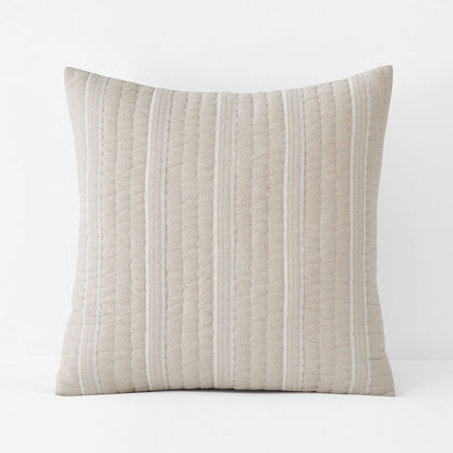 Stripe Quilted Sham