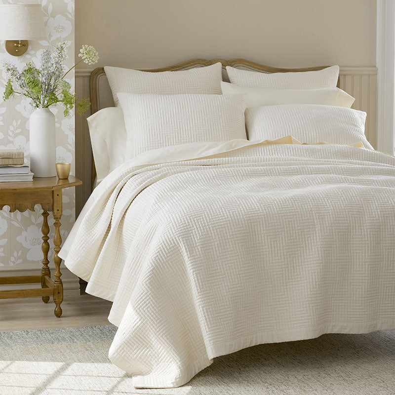 Premium Smooth Cotton Sateen Solid Quilt