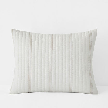 Stripe Quilted Sham
