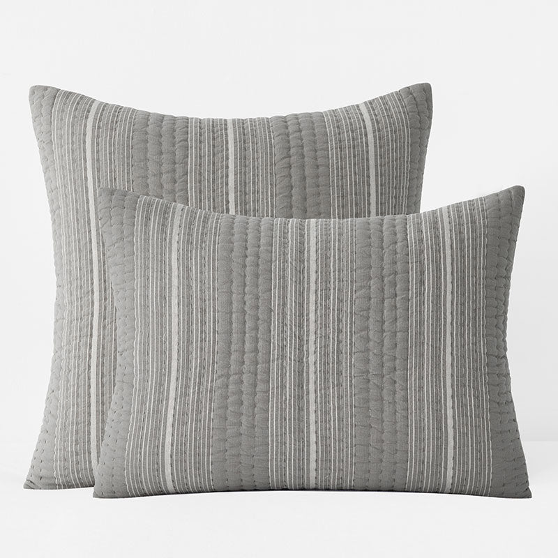 Stripe Quilted Sham