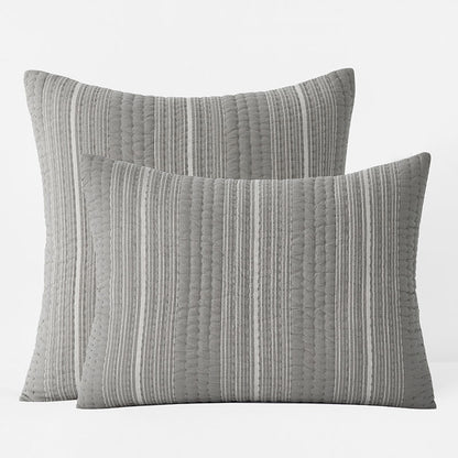 Stripe Quilted Sham