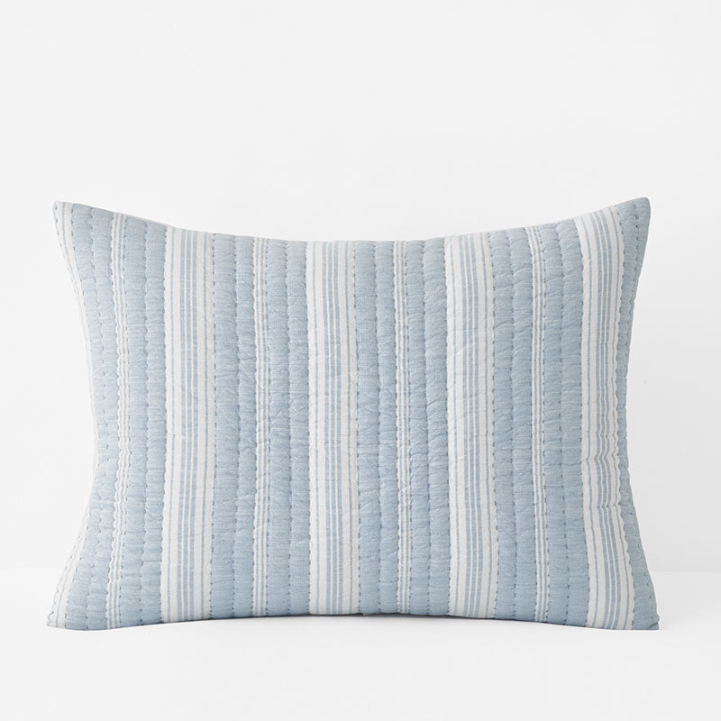 Stripe Quilted Sham