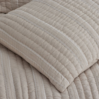 Stripe Quilted Sham