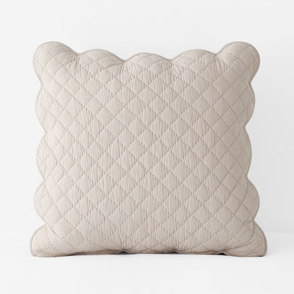 Scallop Quilted Sham