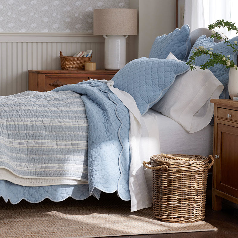 Scallop Quilted Sham