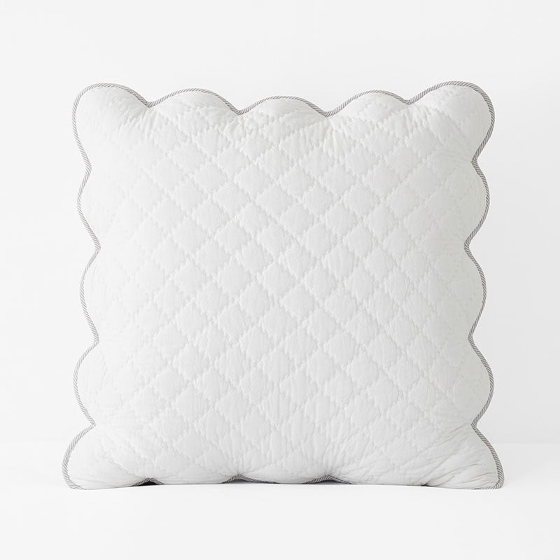 Scallop Quilted Sham