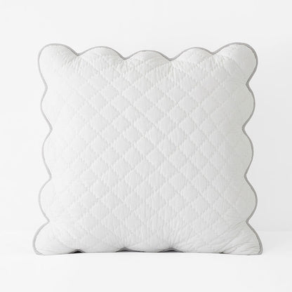 Scallop Quilted Sham