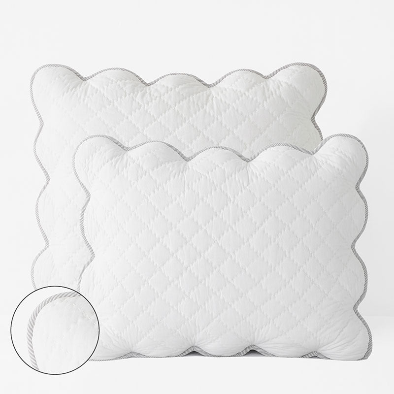 Scallop Quilted Sham
