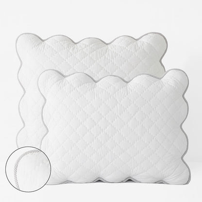 Scallop Quilted Sham
