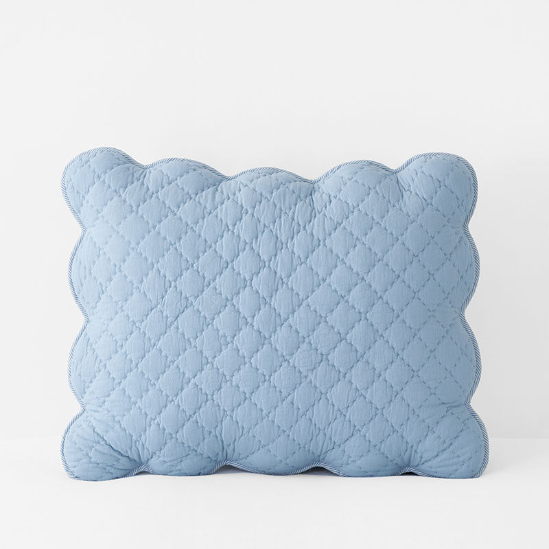 Scallop Quilted Sham