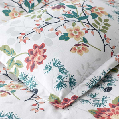 Holiday Print Classic Ultra-Cozy Cotton Flannel Fitted Bed Sheet