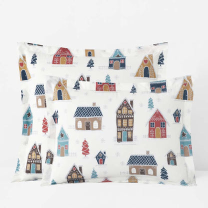 Holiday Print Classic Cool Cotton Percale Sham