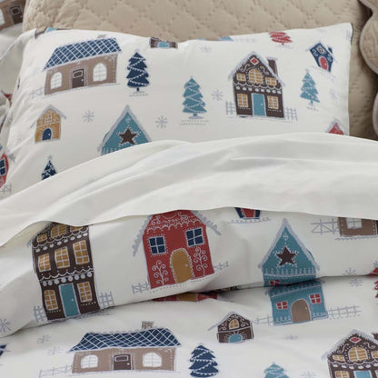Holiday Print Classic Cool Cotton Percale Sham