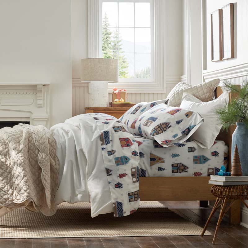 Holiday Print Classic Cool Cotton Percale Sham