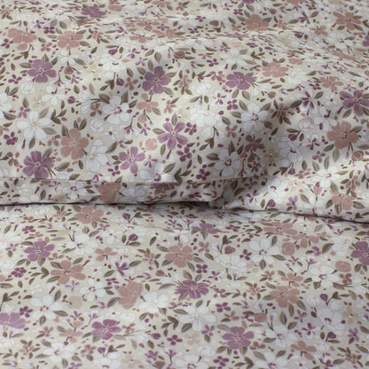 Joyful Floral Classic Smooth Sateen Bed Sheet Set