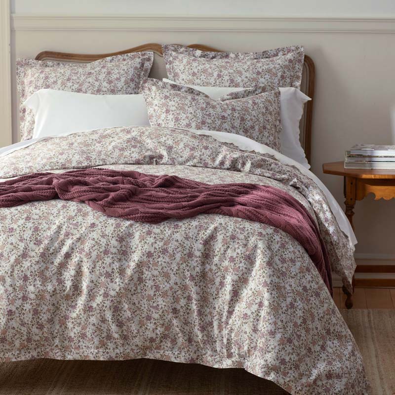 Joyful Floral Classic Smooth Sateen Comforter